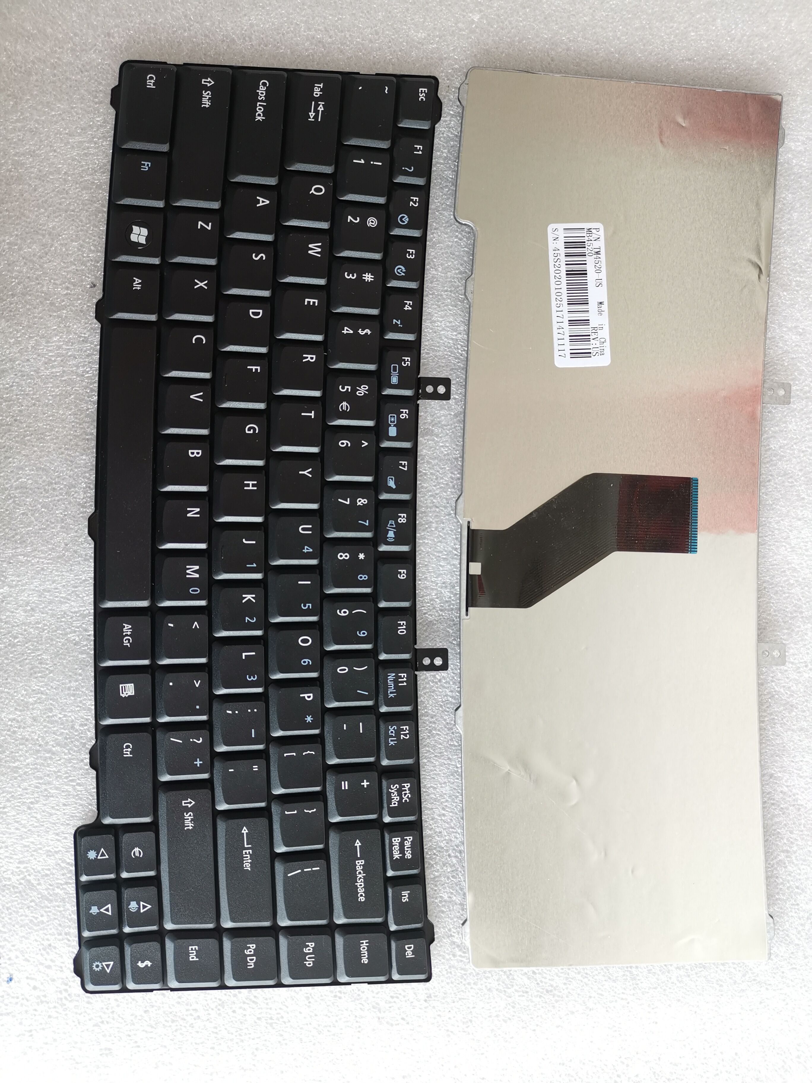 Picture of New Replacement Laptop Keyboard For ACER TM4520 BLACK (OEM) US Layout
